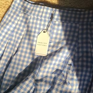 Wide leg Capri pants